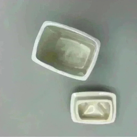 Set Of 4 Antique Moskau Vintage Made In Germany Porcelain Spices Jars - Picture 3 of 14